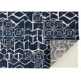 thumbnail image 5 of Feizy Remmy Transitional Geometric, Blue/Ivory, 5' x 8' Area Rug Easy Care Stain Resistant Fade Resistant Farmhouse Floor Rug for Living room Bedroom, 5 of 7