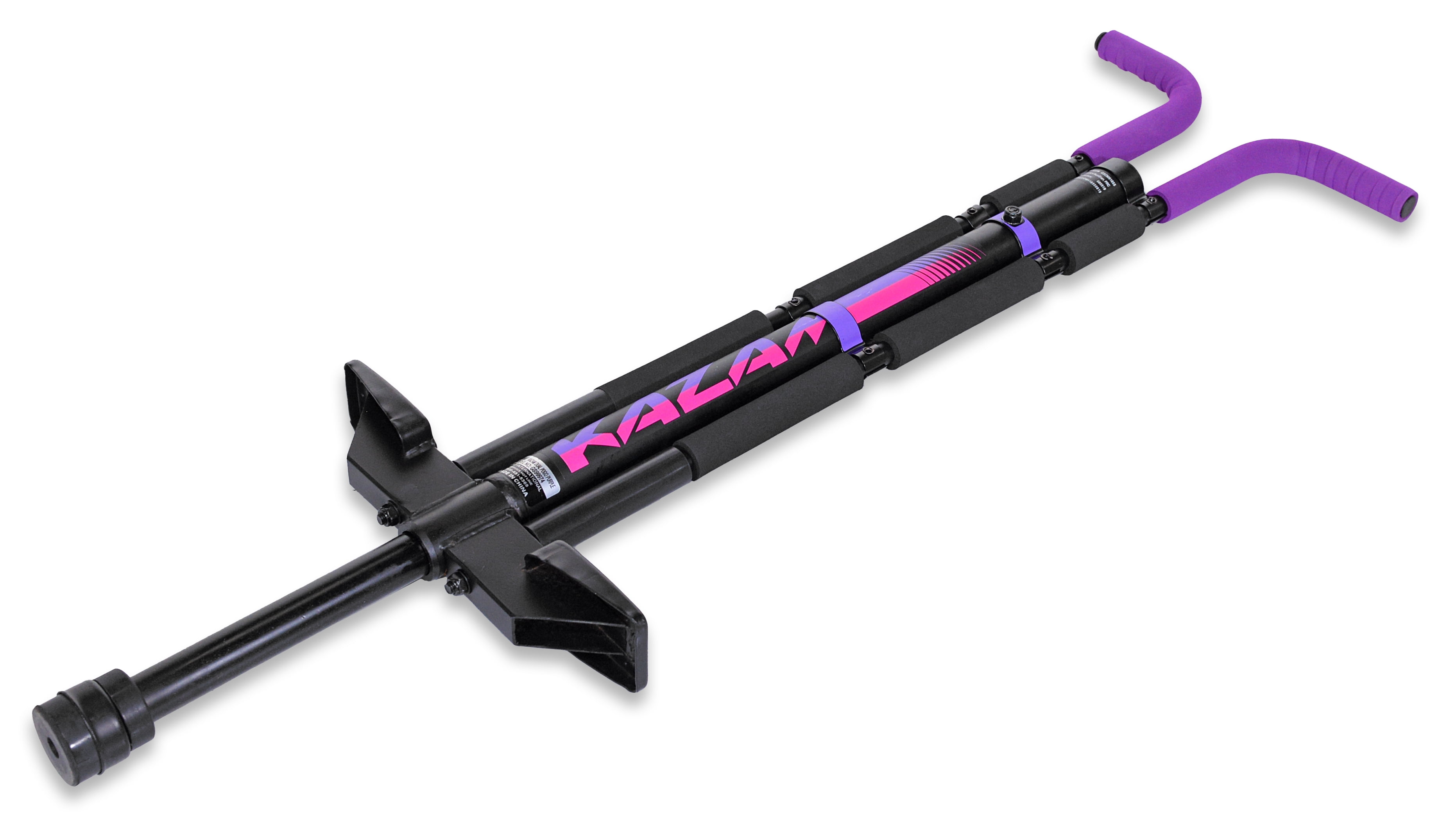 KaZAM Dual Child s Pogo Stick Purple 42.8 Tall Walmart