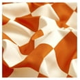 thumbnail image 2 of Orange White Grid Comforter Set Queen Burnt Orange Plaid Bedding Set Women Reddish and White Checkered Bed Comforter Set Breathable Blanket Set Men Durable Bedding Comforter Set, 2 of 2