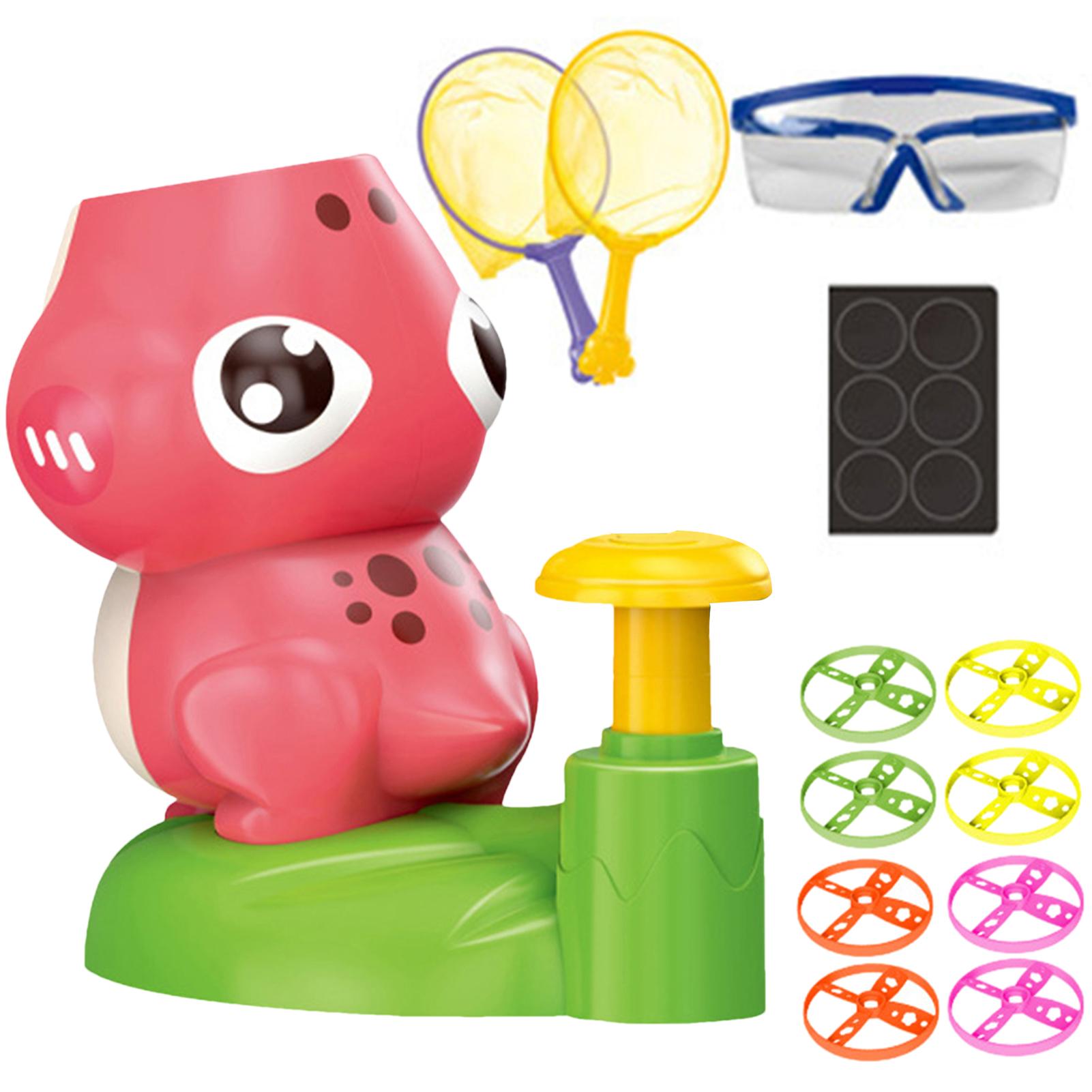 Flying Saucer Shooter Dinosaur Shape Flying Toys Disc Shooters for