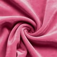 thumbnail image 5 of VEKDONE Womens Mini Dress Long Sleeve Mock Neck Velvet Dresses Casual Solid Color Business Holiday Party Dress Soft Comfy Short Dress Pink XL, 5 of 8