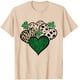 thumbnail image 4 of Camisetas de Manga Corta para las Mujeres de Moda Imprimir Cuello Redondo Camiseta, Mezcla de Poliéster Ligero para Primavera Verano Otoño, 4 of 8