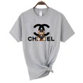 thumbnail image 3 of Camiseta de algodón para mujer, camiseta de manga corta transpirable, ropa Y2K para mujer, estilo Harajuku, Top básico de diseño con cuello redondo, 3 of 5