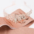 thumbnail image 5 of ZOUYUE "Birthday Queen" Sash & Rhinestone Tiara Set ZOUYUE Rose Gold Birthday Sash and Tiara for Women Birthday Decoration Kit Rhinestone Headband for Girl Glitter Crystal Hair Accessories for Party, 5 of 7