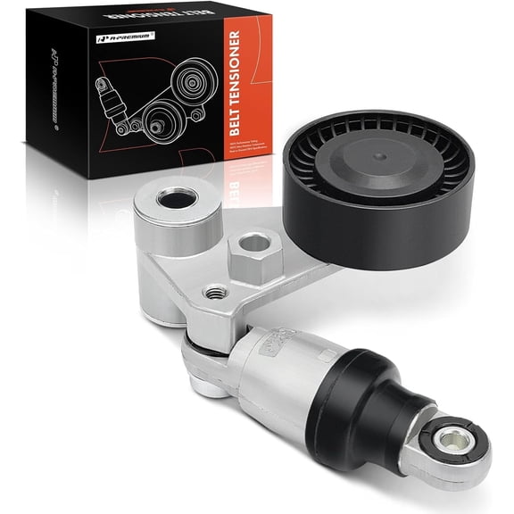 A-Premium Belt Tensioner Assembly Compatible with Hyundai Entourage Azera Santa Fe Veracruz Kia Amanti Cadenza Sedona Sorento 2006-2018