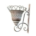 thumbnail image 2 of Maceta de pared para jardín, cesta de flores, maceta creativa, regalo de inauguración de la casa, de hierro para porche y balcón., 2 of 8