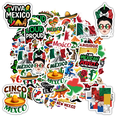 thumbnail image 6 of 35pcs Colorful Stickers Mexican Traditions Decals Festive Stickers Culture Stickers for Laptops Suitcases Guitars, 6 of 9