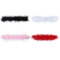 thumbnail image 3 of Vogacara 2 pack/lote de puños de plumas de piel exquisita de pluma respetuosa con la piel y que no se desprende Juguetes de construcción Rojo, 3 of 6