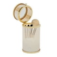 thumbnail image 5 of Makeup Brush Holder Organizer Dustproof Makeup Brush holder with Lid Storage Cup Gold, 5 of 12