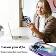 thumbnail image 6 of Casetego Heavy Duty Shockproof Phone Case for Motorola G Stylus 2021 5G, Purple, 6 of 7