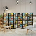 thumbnail image 6 of 4 ft. Short Double Sided Rider-Waite Tarot Canvas Folding Screen, 6 of 6