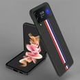 thumbnail image 2 of Slim Protective Cover Case Compatible for Samsung Phones Frame Protection Cases Z FLIP 3 Anti-fingerprint and Foldable Cell Phone Protective Shell Black, 2 of 9