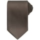 thumbnail image 1 of CORBATA CHIC PARA HOMBRES Corbatas de Color Sólido Texturizadas Clásicas para Bodas Formales Talla Única Marrón, 1 of 4