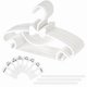 thumbnail image 2 of 40 Kids Clothes Hangers set with 3 Space Saving Clothes Hanger Chains, 2 of 5