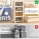 thumbnail image 3 of Contenedores de almacenamiento de plástico de 4 niveles con tapa 23 QT, contenedores de almacenamiento apilables con ruedas, cajas de almacenamiento plegables, contenedores de almacenamiento apilables, 3 of 5