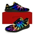 thumbnail image 3 of Uminder Womens Running Shoes Tie Dye Sneakers Black Shoes Size 13, 3 of 5