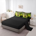 thumbnail image 5 of Erosebridal Brown Capybara Bedding Comforter Set 7 Pieces For Boys Girls,Kawaii Animal Full Bedding Set For Teens,Black Reversible, 5 of 6