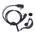 thumbnail image 3 of Auricular de 2 pines con micrófono para BAOFENG UV5R, accesorios para dispositivos auriculares multifunción a prueba de radiación KENWOOD, 3 of 6