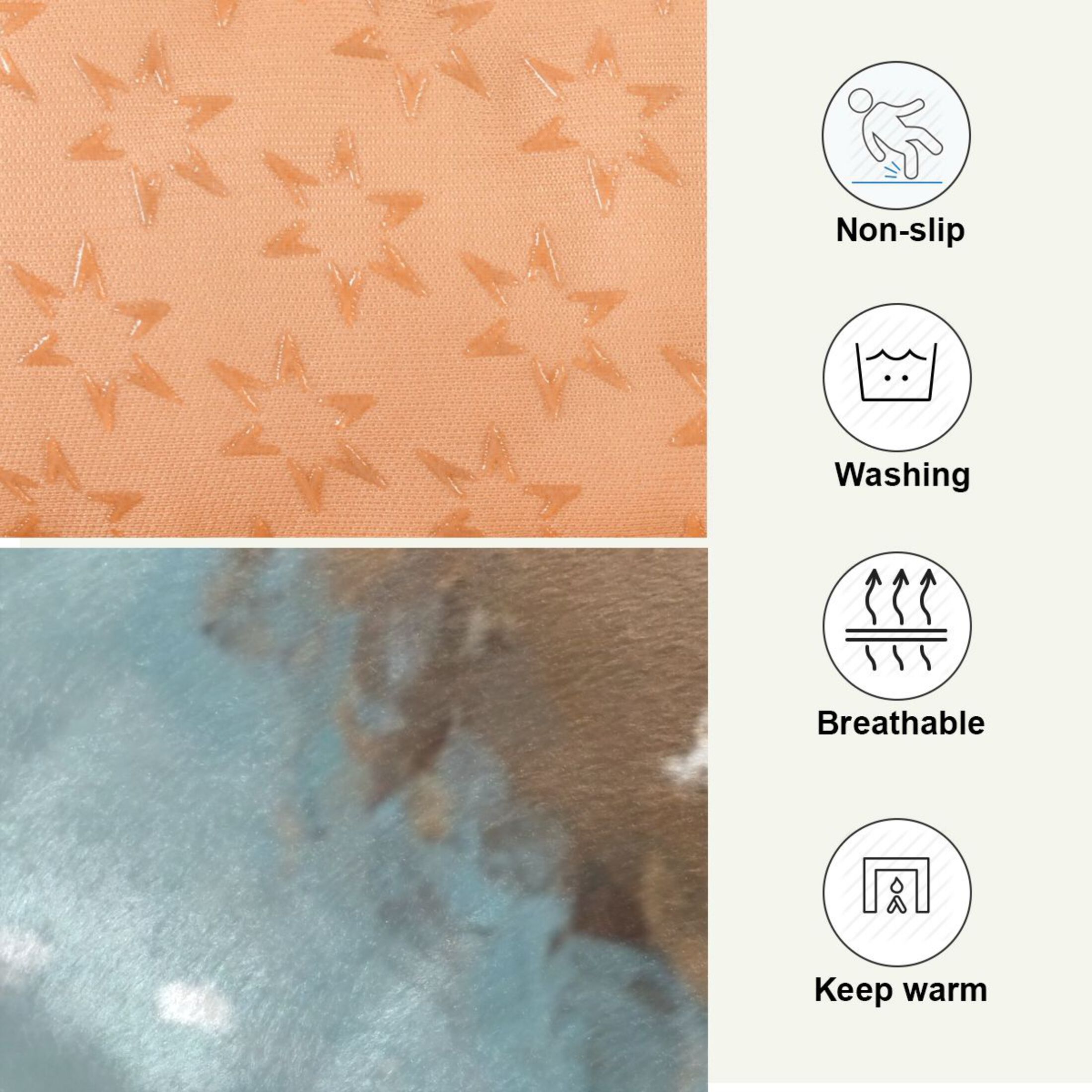 Qxltty Teddy Bear Holding Flowers Ped Pad Wear-resistant and Hard to Bite Through Sleeping Pad for Small Medium Large Dogs Winter Pet Bed 36×24in