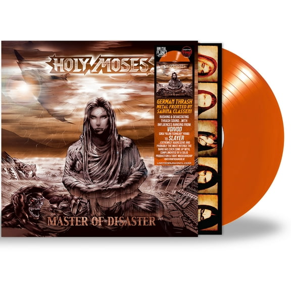 Holy Moses - Master of Disaster - Orange - Music & Performance - Vinyl