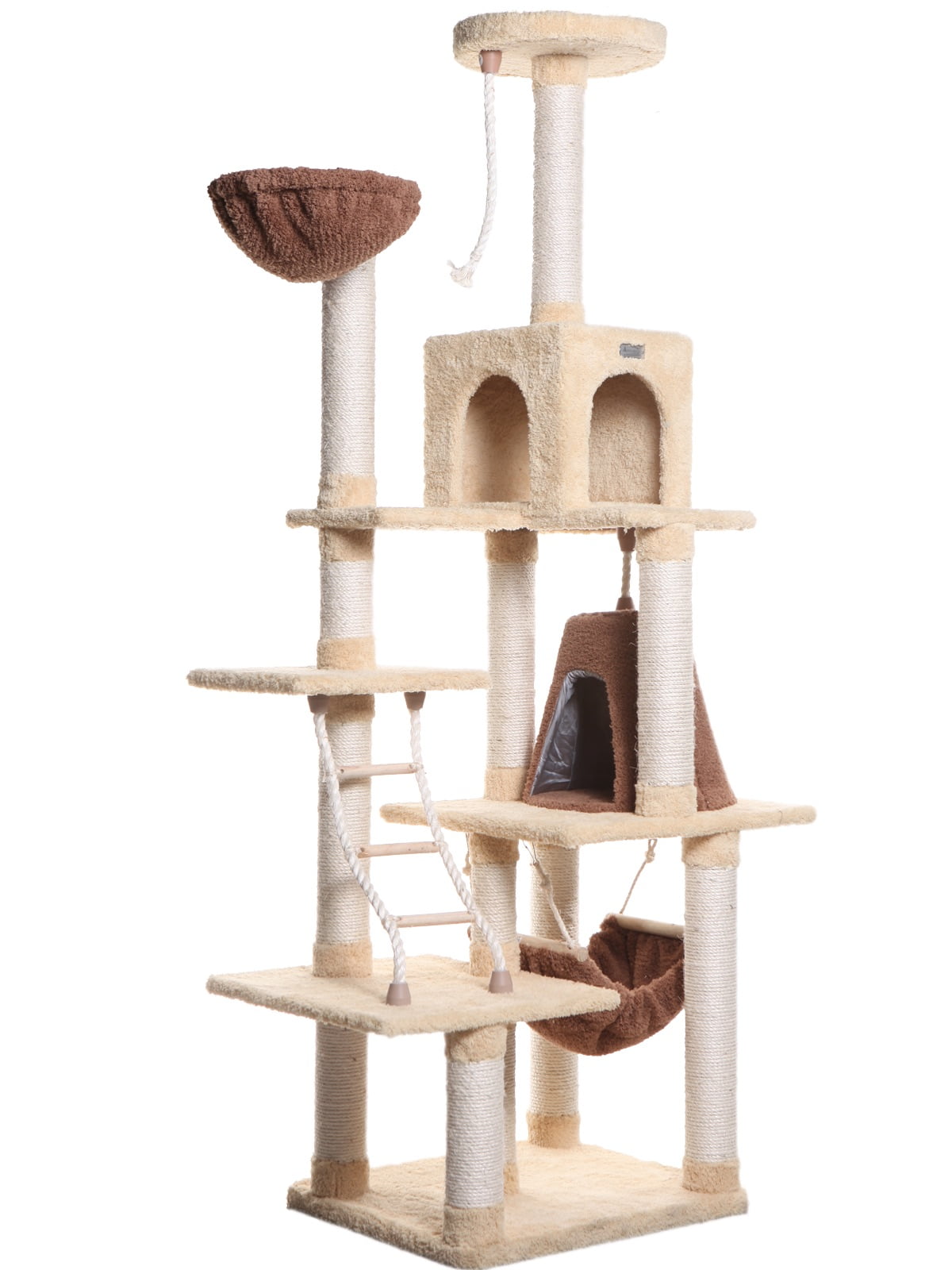 72 teepee cat tree