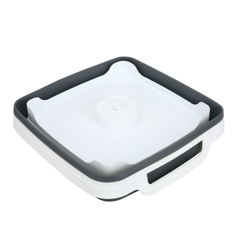 Ozark Trail Plastic and Silicone 10 quart Collapsible Camping Sink 12.1 x 12.1 Basin