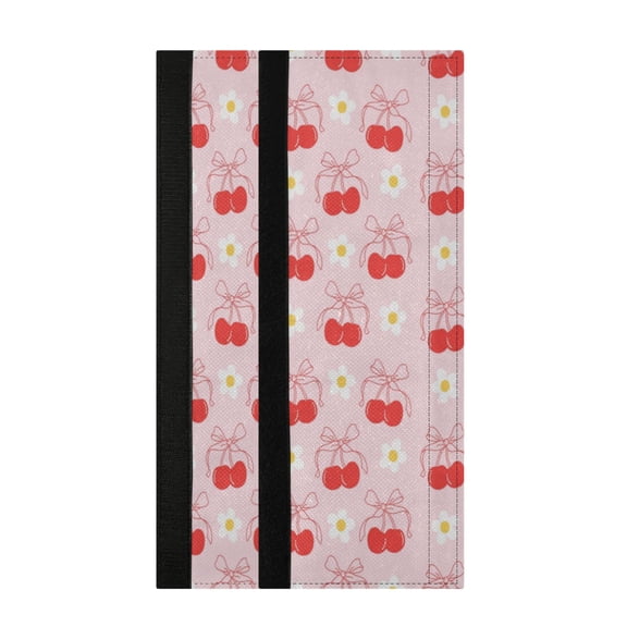 BZSMCE Kitchen Appliance Handle Covers For Fridge/Oven Handles-Pink Cherries Pattern