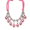 thumbnail image 2 of SPRING PARK Cotton Rope Bright Color Cat Collars Bell Comfortable Small Pet Dog Puppies, 2 of 7