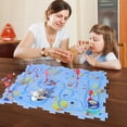 thumbnail image 3 of Juego de pistas de carreras Puzzle Racer YOOYID de plástico para niños de 3 a 5 años, 3 of 7