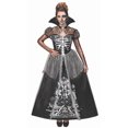 thumbnail image 3 of Skeleton Queen Costume for Women, Large Size, Partyholic, 3 of 4