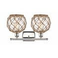 thumbnail image 2 of Innovations Lighting - Farmhouse Rope - 2 Light Bath Vanity In Industrial, 2 of 2