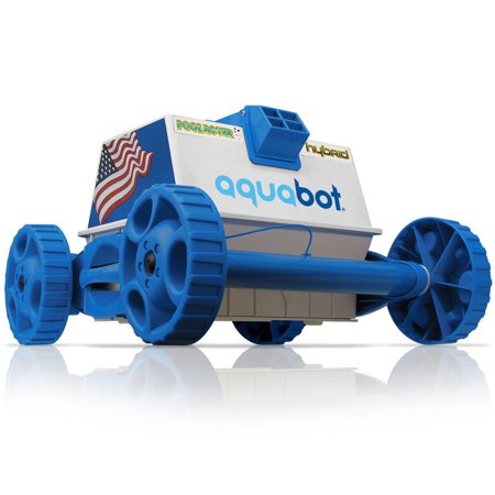 Turbo Automatic Pool Cleaner - Aquabot APRV Pool Rover Hybrid Above Ground Automatic Swimming Pool Cleaner