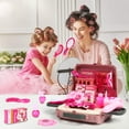 thumbnail image 7 of 24Pcs Pretend Makeup Toys for Girls Pretend Play Cosmetic Beauty Princess Makeup Set with Cute Cosmetic Bag as Birthday Gift for Kids Christmas Gift, 7 of 7