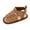 Brown, variant on Spring Summer Children Baby Toddler Sandals Boys Girls Flat Bottom Light Open Toe Hook Loop Solid Color Style, 13-19, Brown