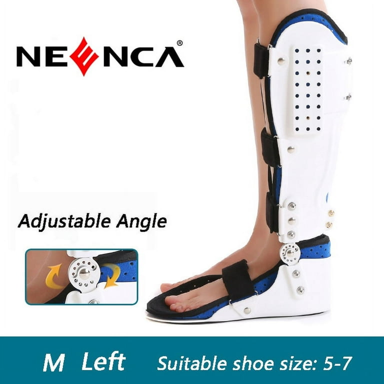 Walking Boot for Broken Foot Ankle Sprain, Medical Walker Boot with  Compression Adjustable Straps, Cam Walker Fracture Boot for Sprained Ankle