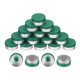 thumbnail image 1 of Tapas Abatibles, 200 Piezas, Tapas Abatibles Sin Rebabas, Sellos, Tapas Abatibles, Tapas con Sellos, Color Verde, 20 mm, 1 of 5
