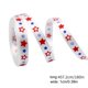 thumbnail image 3 of Cinta patriótica con estampado de estrellas y corazones | Cinta decorativa roja, blanca y azul para el Día de la Independencia, 3 of 6