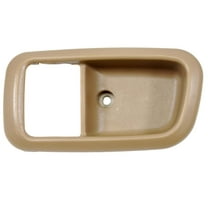 PT Auto Warehouse TO-2950B22FL - Inner Interior Inside Door Handle Trim/Bezel, Brown (Oak) - Regular/Access Cab, Driver Side Front Fits select: 2000-2004 TOYOTA TUNDRA