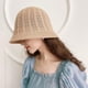 thumbnail image 4 of Sombrero de pescador para mujer, transpirable, fino, hueco, con protección solar, de ganchillo, para pescador caqui, 4 of 9