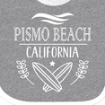 thumbnail image 4 of Inktastic Pismo Beach California Trip Surfing Boys or Girls Baby Bib, 4 of 4