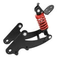 thumbnail image 4 of Heavy-Duty Steel Rear Shock Absorber Kit with Mudguard & Turn Signal Taillight, Black - Compatible with Ninebot G30 MAX Electric Scooter, Enhanced Durability & Superior Shock Absorption Performance, 4 of 6