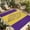 Yellow Purple, variant on Conch Mandalas Outdoor Rug for Patio/Deck/Porch, Non-Slip Large Area Rug 3 x 5 Ft, Boho Modern Yellow Purple Abstract Stripe Indoor Outdoor Rugs Washable Area Rugs, Camping Rug Carpet Runner