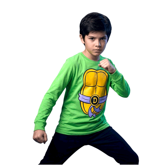 Teenage Mutant Ninja Turtles Donatello Youth Long Sleeve Costume Shirt