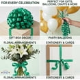 thumbnail image 5 of PMU 250 Yards x 3/8in Emerald Green Crimped Curling Ribbon String for Gift Wrapping Ribbon Balloon String Birthday Celebration Party Presents Decor, Festival Art Craft Accessories (1-250 Yard Rolls), 5 of 8