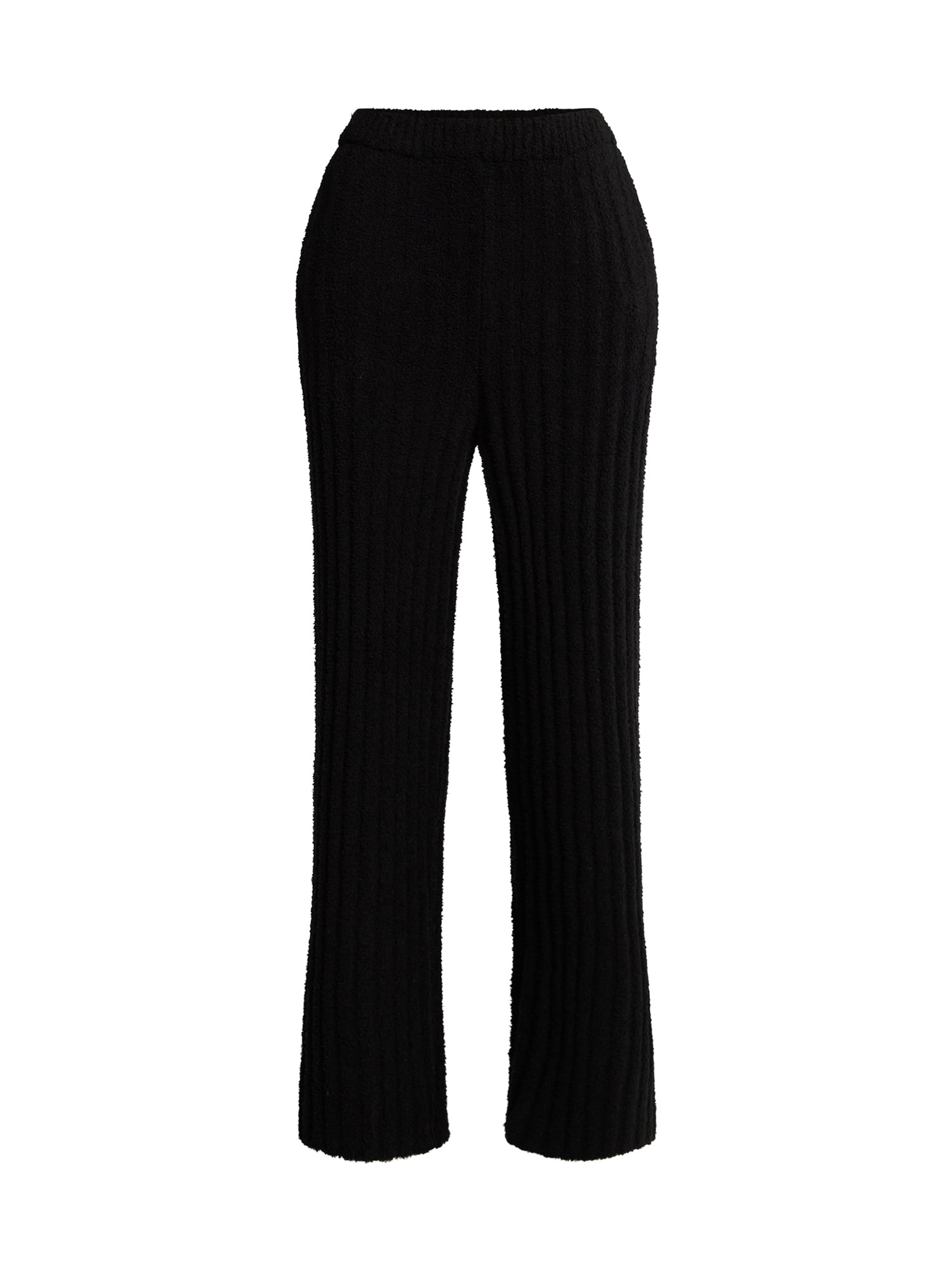 Joyspun Women's Sleepwear Ribbed Wide-Leg Pants, Sizes XS-3X