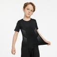 thumbnail image 3 of GYRATEDREAM Unisex Kids Long Sleeve Sun Shirts Quick Dry UPF50+ Sun Protection Zip-Up Top Athletic Hoodie with Thumbholes for 7-8T, 3 of 7