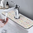 thumbnail image 7 of Vsdgher Summer Rabbit Kitchen Sink Splash Guard Faucet Mat -1 PC Super Absorbent Fast Drying Mat Sink Gadgets-Splash, Bathroom,Sink Mat,(15" X 5.5" ), 7 of 7