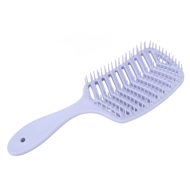 Cepillo Para Desenredar, Cepillo Para El Cabello Con Ventilación Curva, Masaje Portátil, Dientes Suaves Seguros Para El Salón En Casa Para Cabello Liso