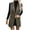 #2 vest_Dark Gray, variant on Women's Tailored Tweed Waistcoat Sleeveless Long Vest Blazer-Style Elegant Office-to-Outerwear Layer Fall Minimalist Chic Cardigan Alternative