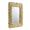 thumbnail image 3 of Home Décor Collection 23" x 17" Scalloped Water Hyacinth Wall Mirror, 3 of 5